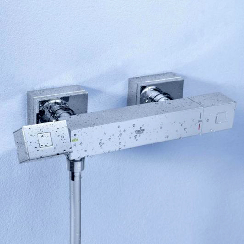 Смеситель для душа Grohe Grohtherm Cube с термостатом хромированный