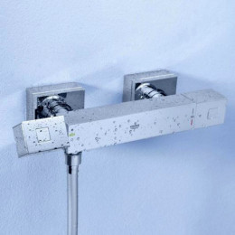 Смеситель для душа Grohe Grohtherm Cube с термостатом хромированный