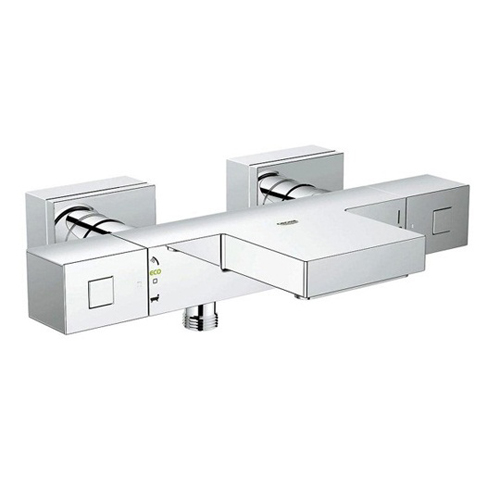 Смеситель для ванны Grohe Grohtherm Cube с термостатом хромированный