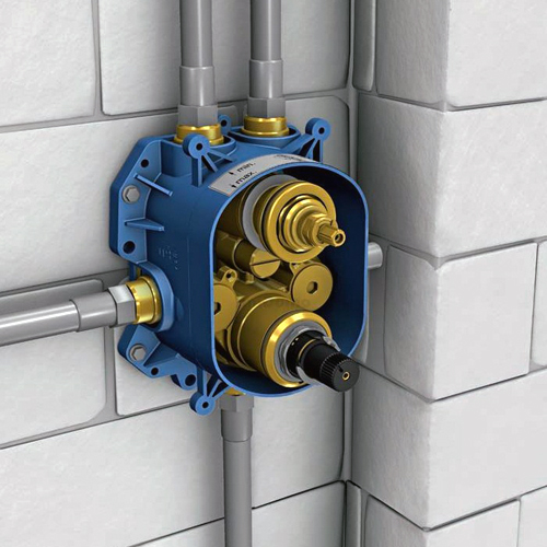 Термостат Grohe Rapido T универсальный для ванны и душа встроенный (внутренняя часть)