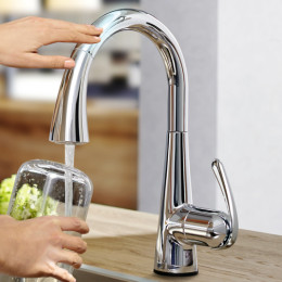Смеситель для кухни Grohe Zedra Touch электронный с выдвижным изливом и двухрежимным душем