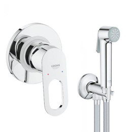 Набор для биде Grohe Bau Loop (2904200B) скрытого монтажа: смеситель c лейкой для биде, шлангом и держателем с запорным вентилем