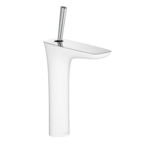 Смеситель для раковины Hansgrohe PuraVida 200 белый хром