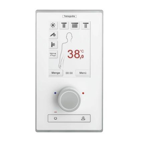 Пульт управления RainBrain электронный Hansgrohe PuraVida внешняя часть хром 