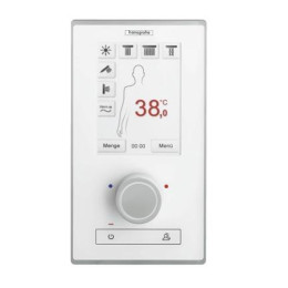 Пульт управления RainBrain электронный Hansgrohe PuraVida внешняя часть хром 