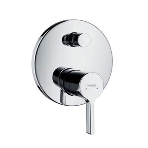 Смеситель для ванны Hansgrohe Metris S наружная часть хром