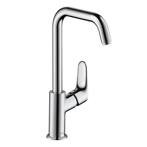 Смеситель для раковины Hansgrohe Focus 240 с поворотным изливом 120° хром