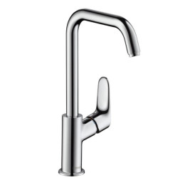 Смеситель для раковины Hansgrohe Focus 240 с поворотным изливом 120° хром