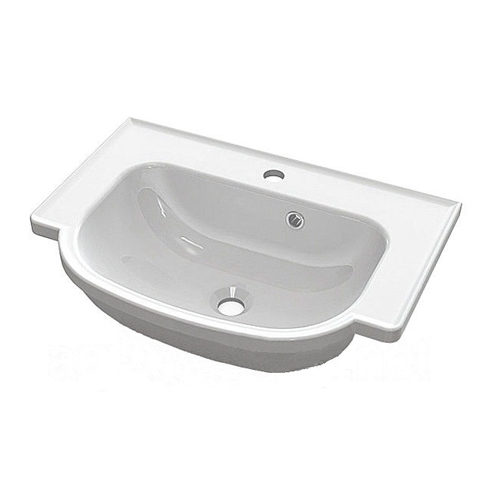 Умивальник Fancy Marble Alva 600 зі штучного каменю, 60 см, меблевий