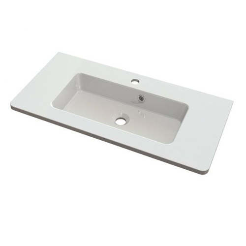 Умывальник Fancy Marble Annabelle 800 из искусственного камня 80 см мебельный