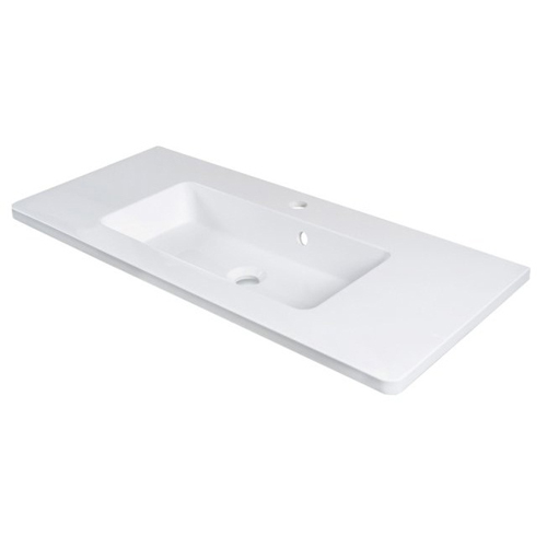 Умывальник Fancy Marble Annabelle 900 из искусственного камня 90 см мебельный