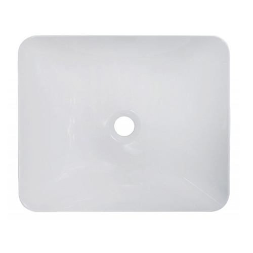 Умивальник Fancy Marble Kim 450 зі штучного каменю, 45 см, меблевий, підвісний або врізний у стільницю