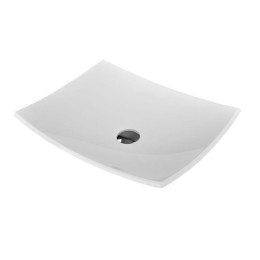 Умывальник Fancy Marble Natura 500 из искусственного камня 50 см накладной на столешницу