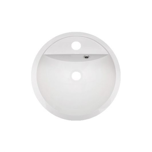 Умивальник Fancy Marble Renata 430 зі штучного каменю, 43 см, меблевий, для стільниці