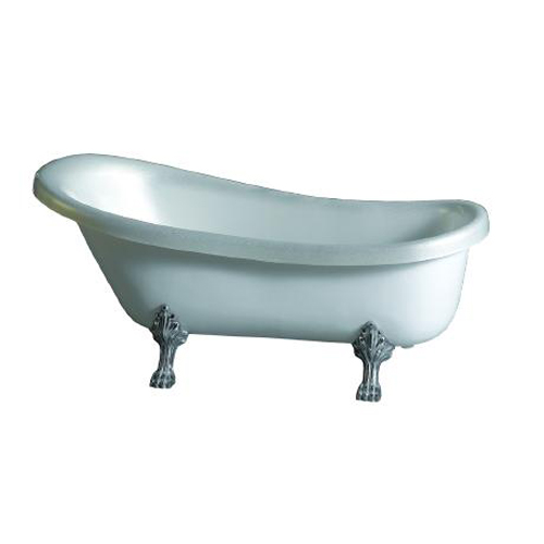 Ванна на лапах Wisemaker WA-1708 отдельностоящая 165х78 акриловая