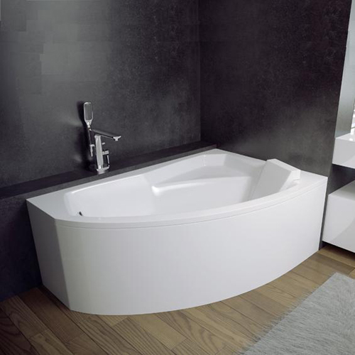 Акрилова ванна Besco Rima 130х85, правобічна