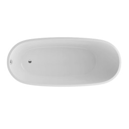 Окремостояча ванна Excellent Comfort, овальна, 175×80 см, суцільнолита, виготовлена з санітарного акрилу