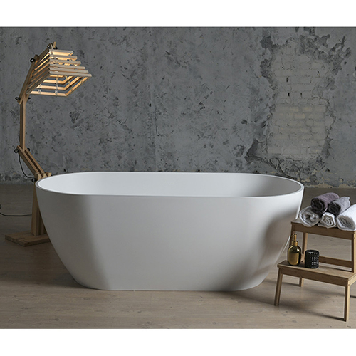 Ванна Fancy Marble Greenland отдельно стоящая 170х80 из искусственного камня