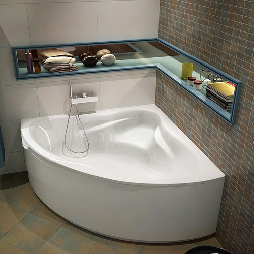 Кутова акрилова ванна Koller Pool Tera 150х150 