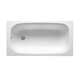 Ванна стальная Smavit 120x70 см прямоугольная белая